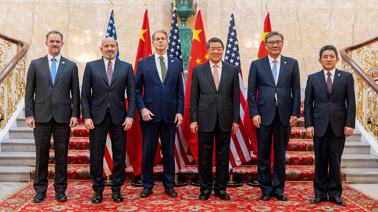 us,-china-reach-‘framework’-to-implement-trade-deal,-lutnick-says